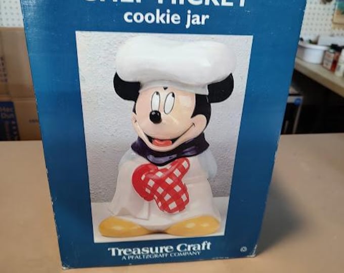Mickey Chef Cookie Jar