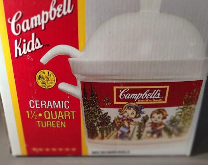 Campbell's Kids Ceramic Tureen