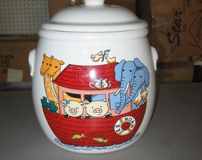 Noah's Ark Cookie Jar