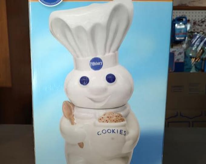 Pillsbury Doughboy "Giggling" Cookie Jar