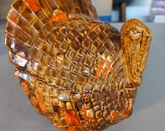 Turkey ceramic Candy Jar