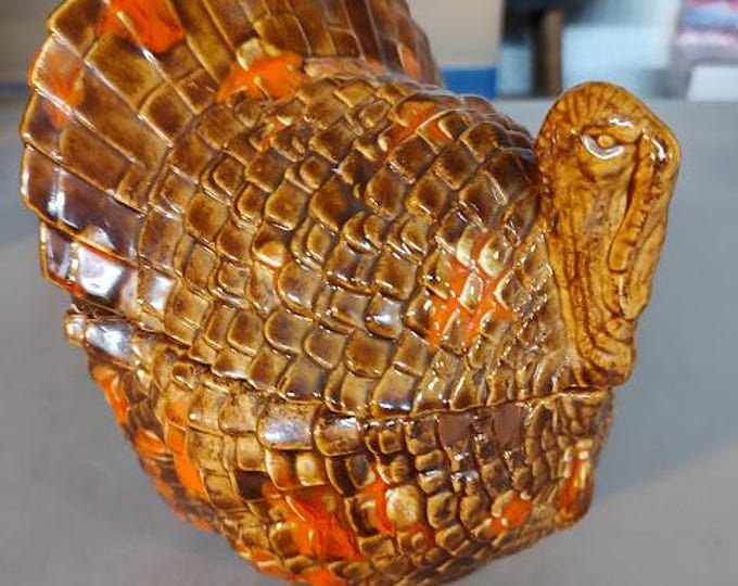 Turkey ceramic Candy Jar