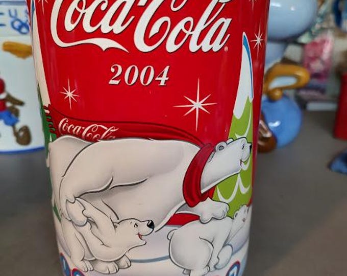Coca Cola Christmas 2004 Cookie Jar