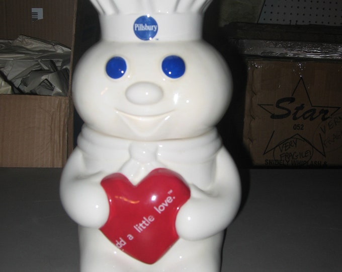 Pillsbury Doughboy "Add a Little Love" Cookie Jar