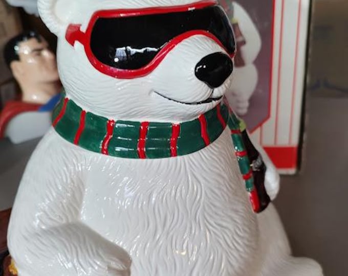 Coca Cola Hollywood Bear Cookie Jar