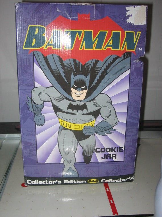 ＢＡＴＭＡＮ　クッキージャー Batman Cookie Jar : Amazon.nl: Home & Kitchen