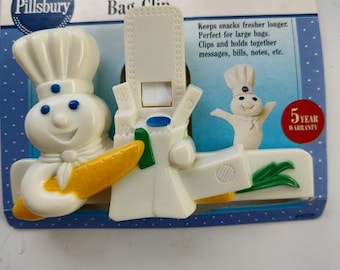 Pillsbury Doughboy Large Bag Clip