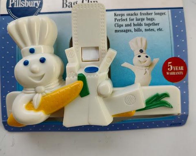 Pillsbury Doughboy Large Bag Clip