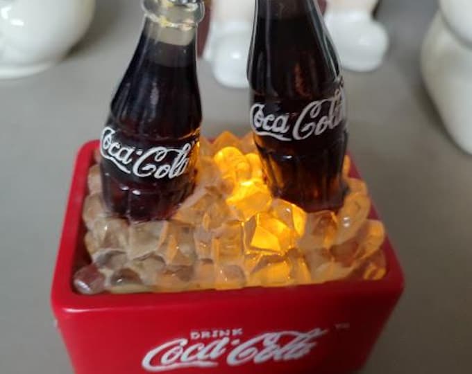 Coca Cola lighted display