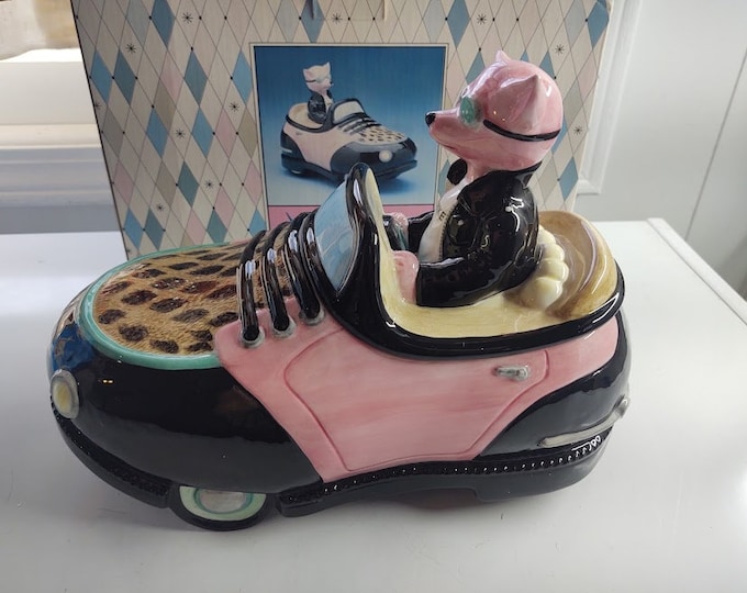 Cruisin' Chihuahua Cookie Jar