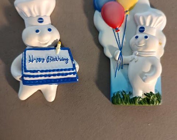 Pillsbury Doughboy Happy Birthday Magnets