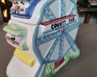County Fair Cookie Jar