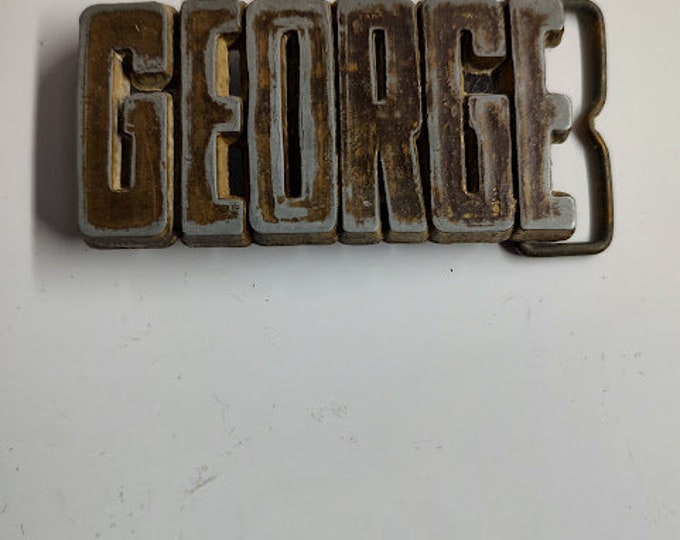 George Belt Buckle