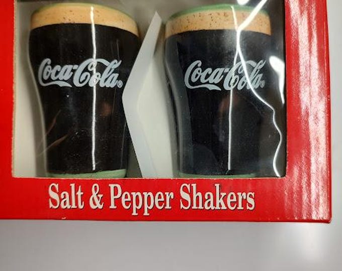 Coca Cola Salt and Pepper Shakers