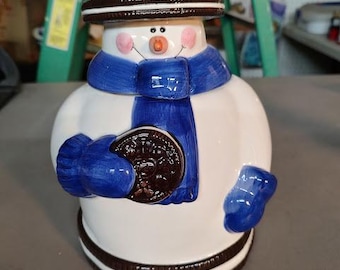 Oreo Snowman Cookie Jar