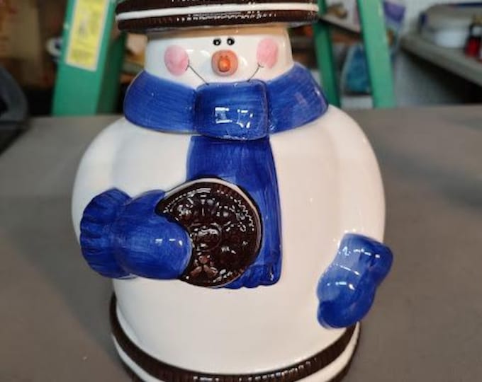 Oreo Snowman Cookie Jar