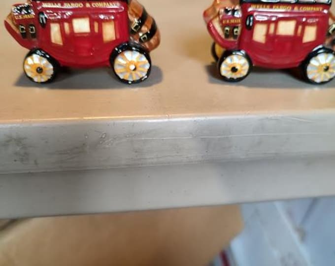 Wells Fargo Salt and Pepper Shakers