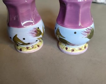 Large Salt and Pepper Shakers