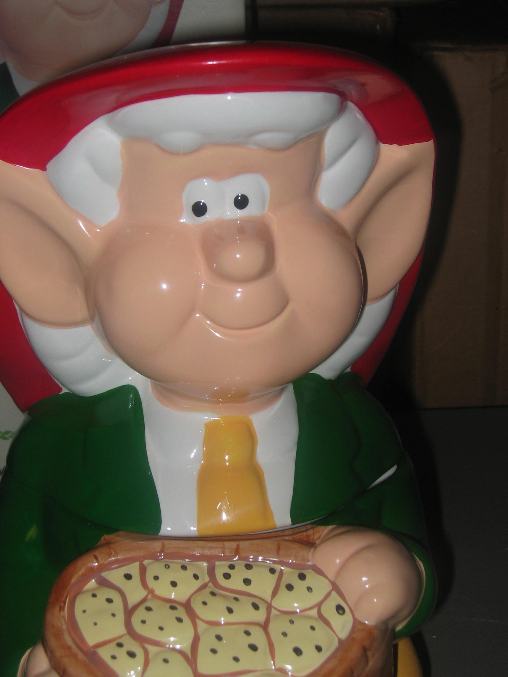 Elf Ernie Keebler Cookie Jar