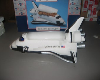 Space Shuttle Cookie Jar from Enesco