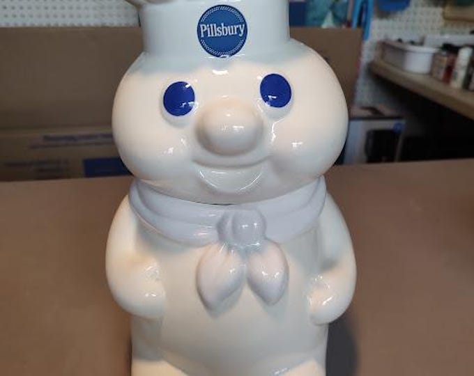 Pillsbury Doughboy Giggling Cookie Jar