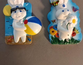 Pillsbury Doughboy Large Summer Magnets