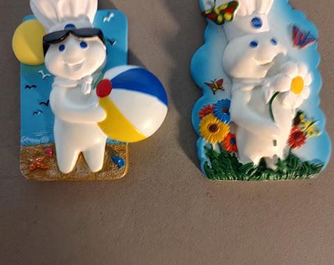 Pillsbury Doughboy Large Summer Magnets