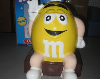 Yellow M&M Cookie Jar