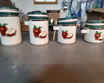 Apple Canister Set