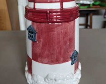 Lighthouse cookie jar