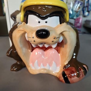 Taz Cookie Jar - Etsy