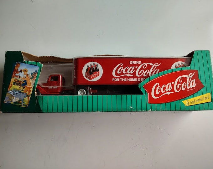 Coca Cola Metal Die Cast Bank