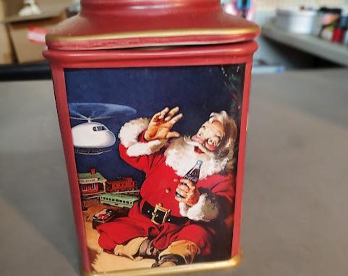 Coca Cola Stoneware Canister