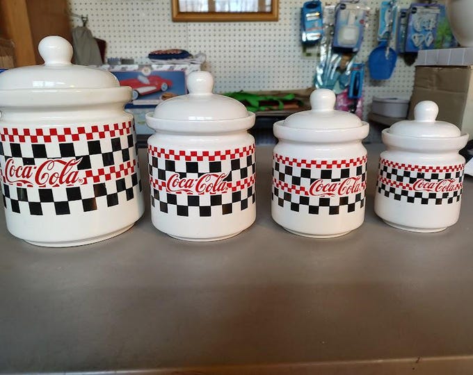 Coca Cola Canister Set
