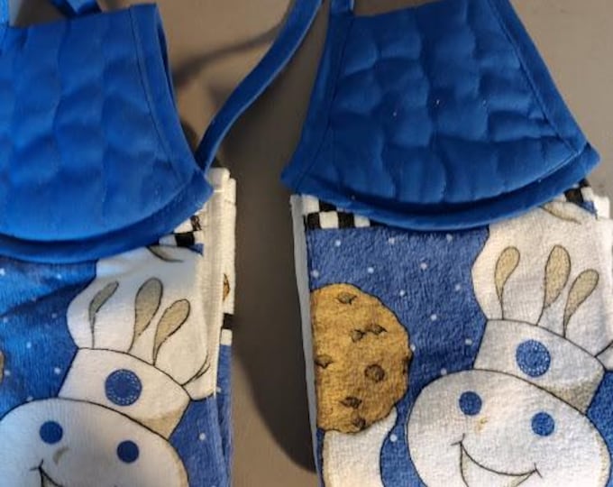Pillsbury Doughboy Oven Hanging Towels