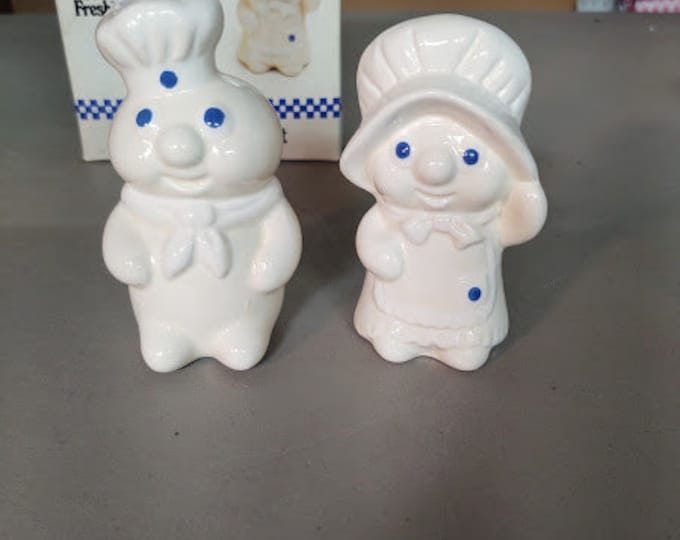 Poppin Fresh Salt and Pepper set