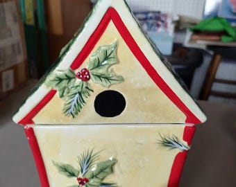 Cardinal Cookie Jar