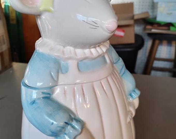 Miss Mouse Cookie Jar
