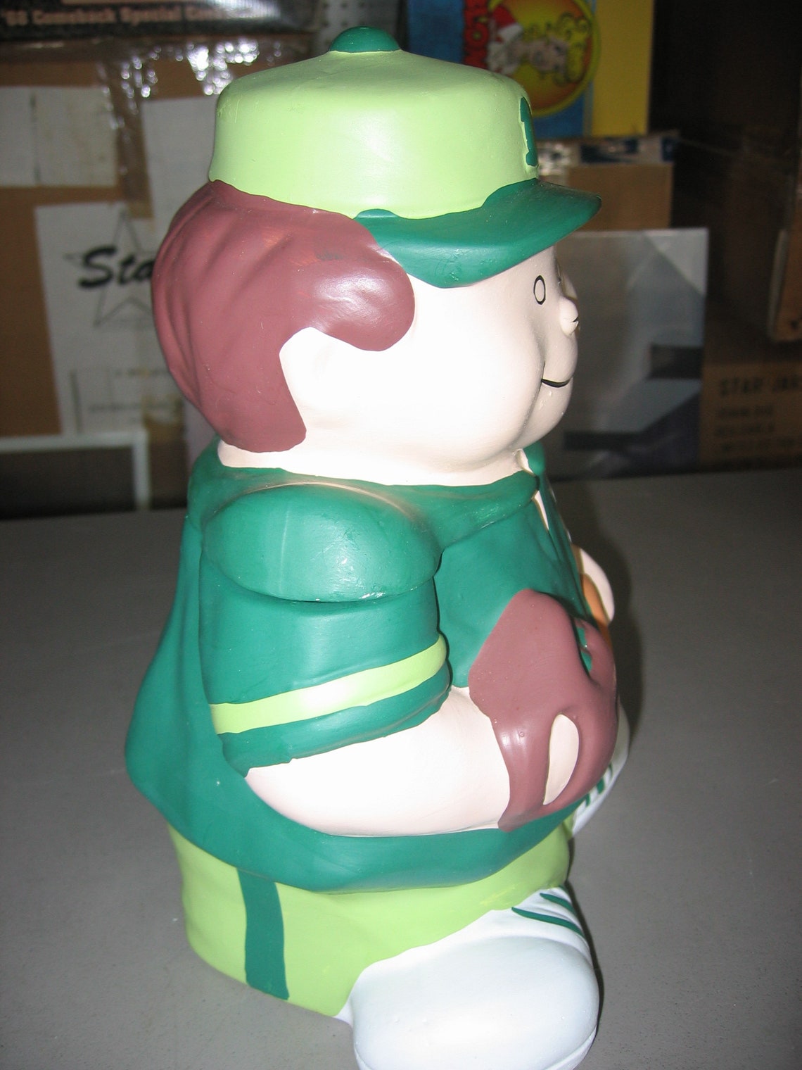Baseball Player Cookie Jar Etsy