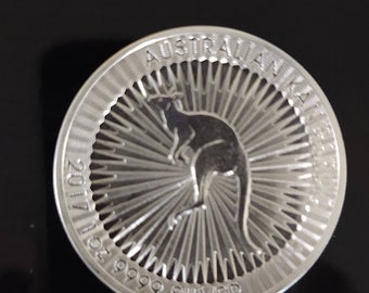 2017 Australian Kangaroo 1 ounce silver