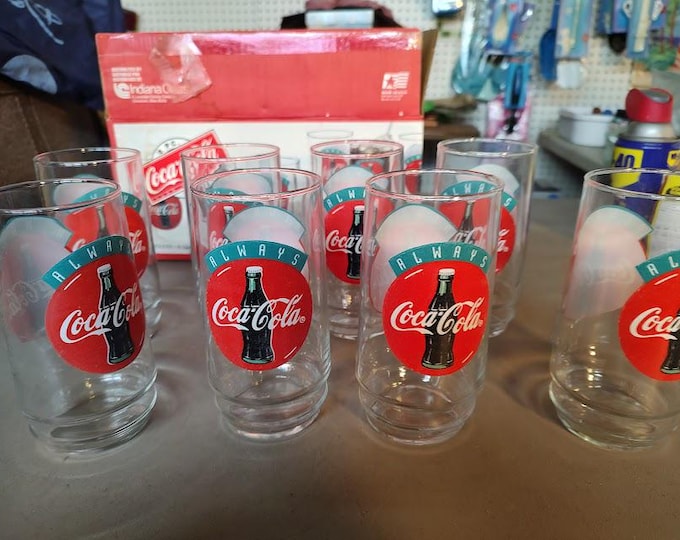 Coca Cola Vintage Glasses