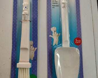 Pillsbury Doughboy Spatula and Brush
