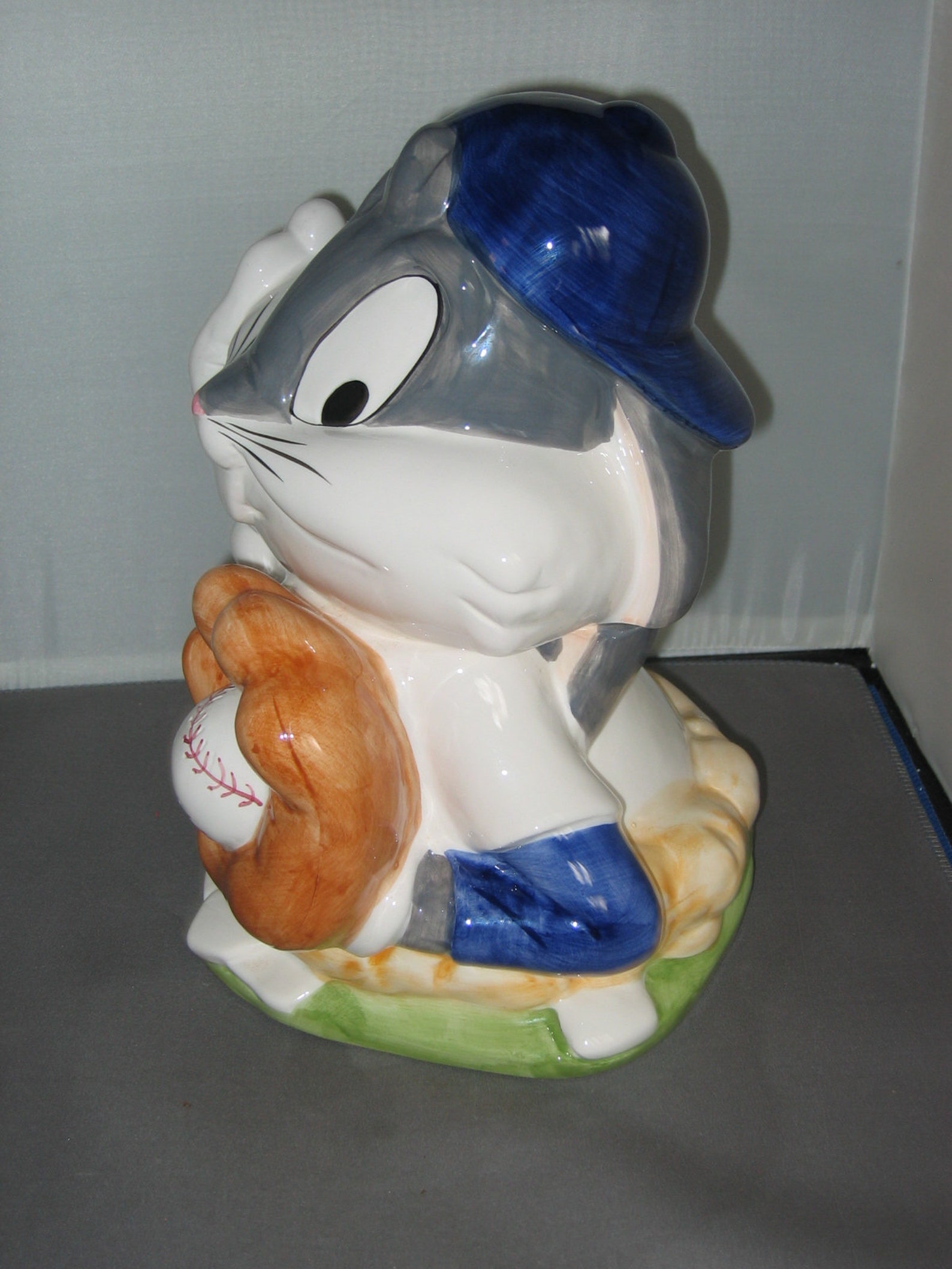 Bugs Bunny Baseball Cookie Jar Etsy