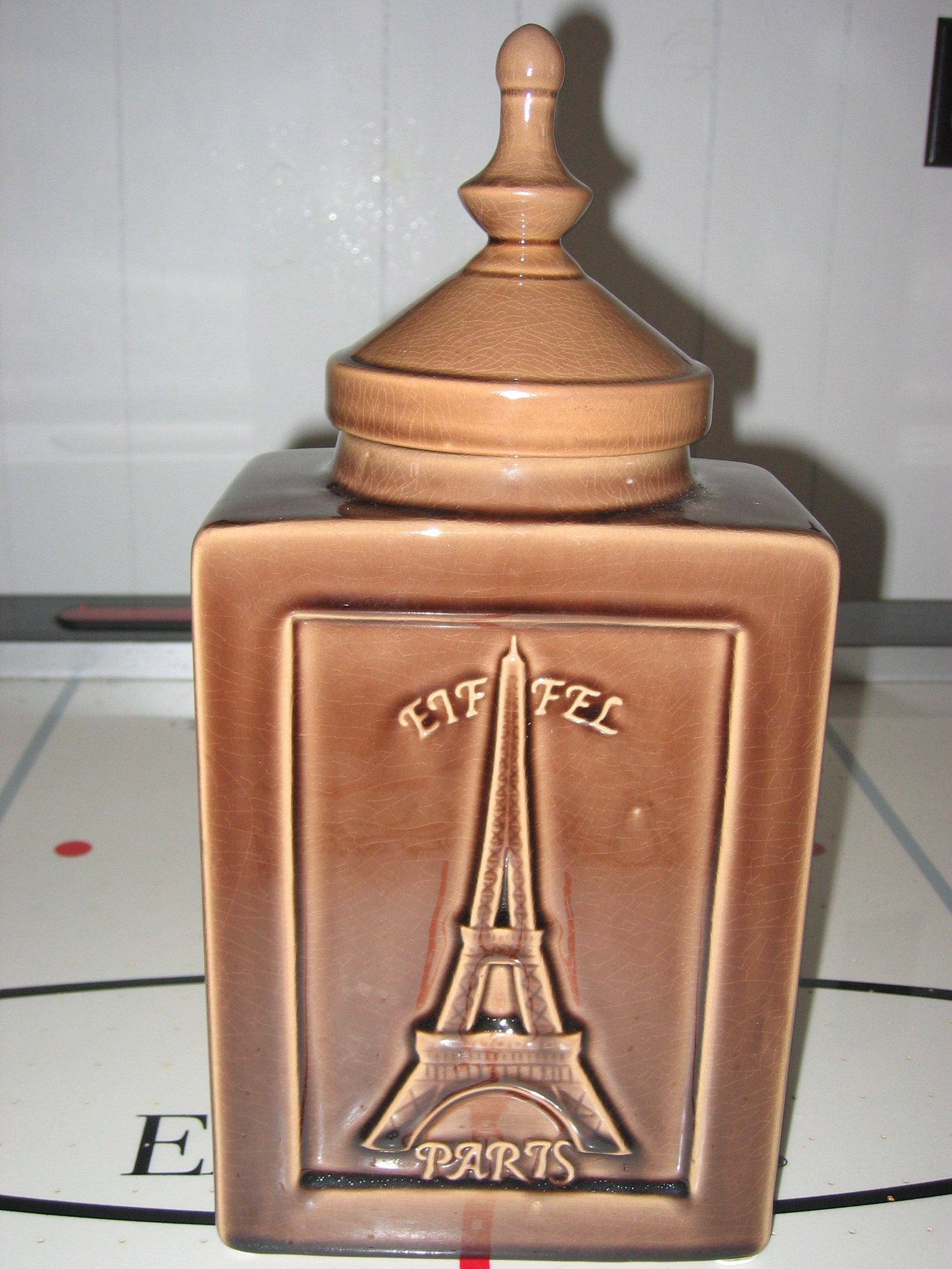 Eiffel Tower Cookie Jar Etsy