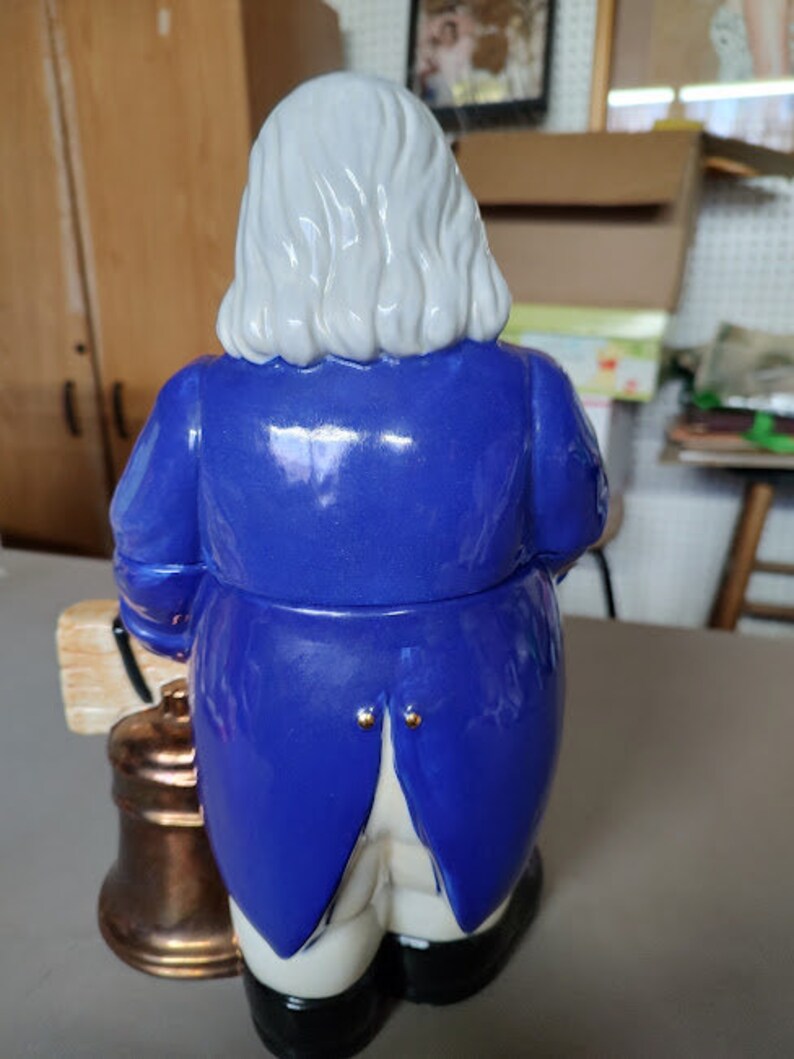 Ben Franklin Cookie Jar from Treasure Craft image 6