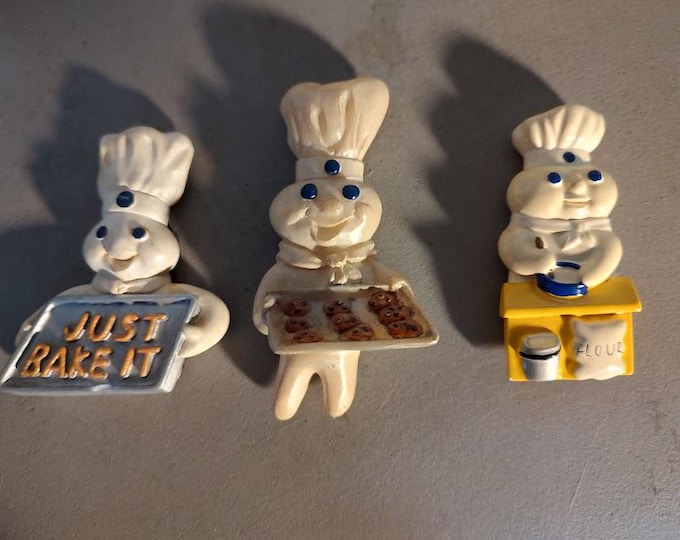 Pillsbury Doughboy Just Bake It Magnets