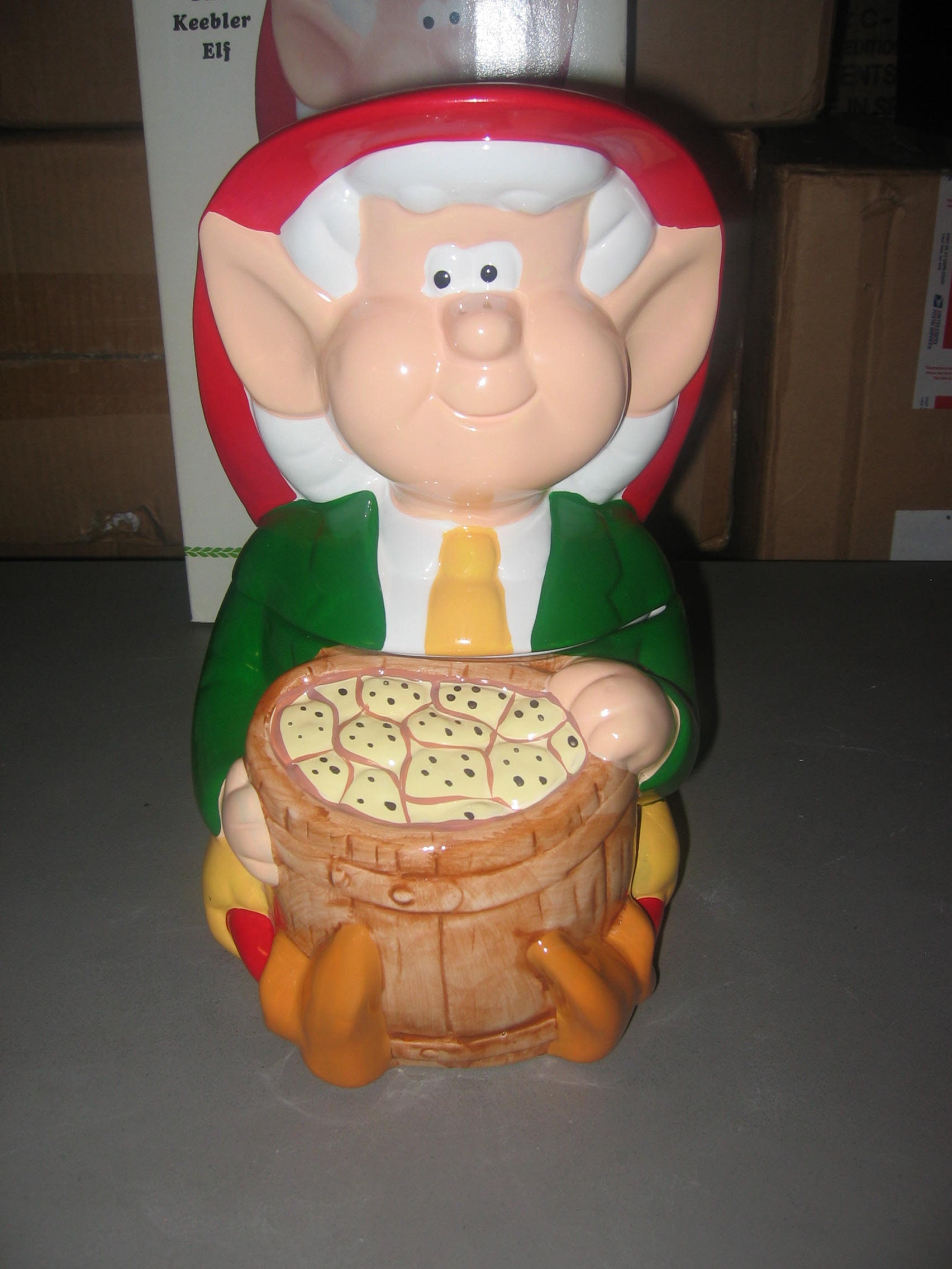 Elf Ernie Keebler Cookie Jar Elf Ernie Keebler Cookie Jar