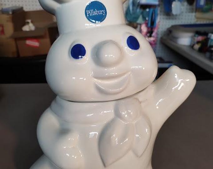 Pillsbury Doughboy Hand Up Cookie Jar