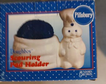 Pillsbury Doughboy Scrubby Holder