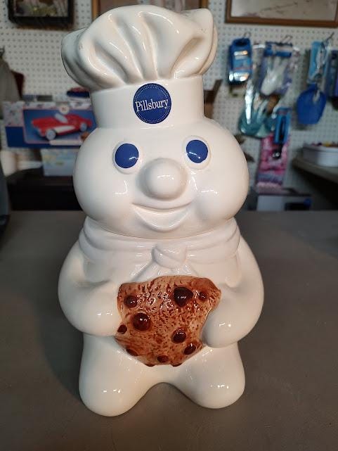 【teddy.】Supreme Dougboy Cookies Jar Supreme x Pillsbury Doughboy Cookie Jar *NEW IN HAND READY
